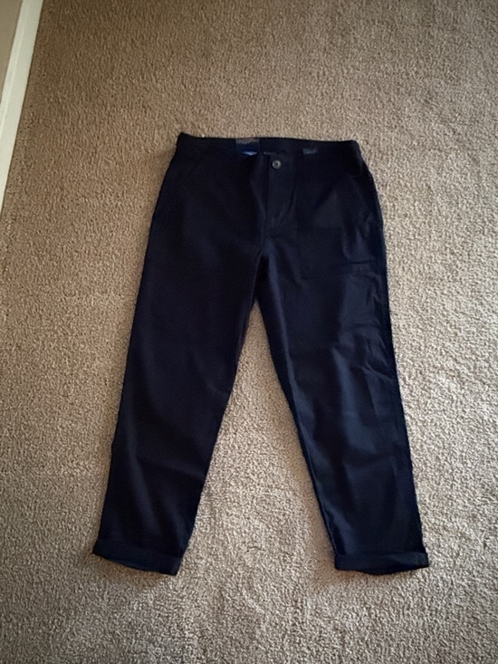 Tommy Hilfiger Pants - Tommy Hilfiger Women’s Navy Straight-Leg cropped pants nwt size M